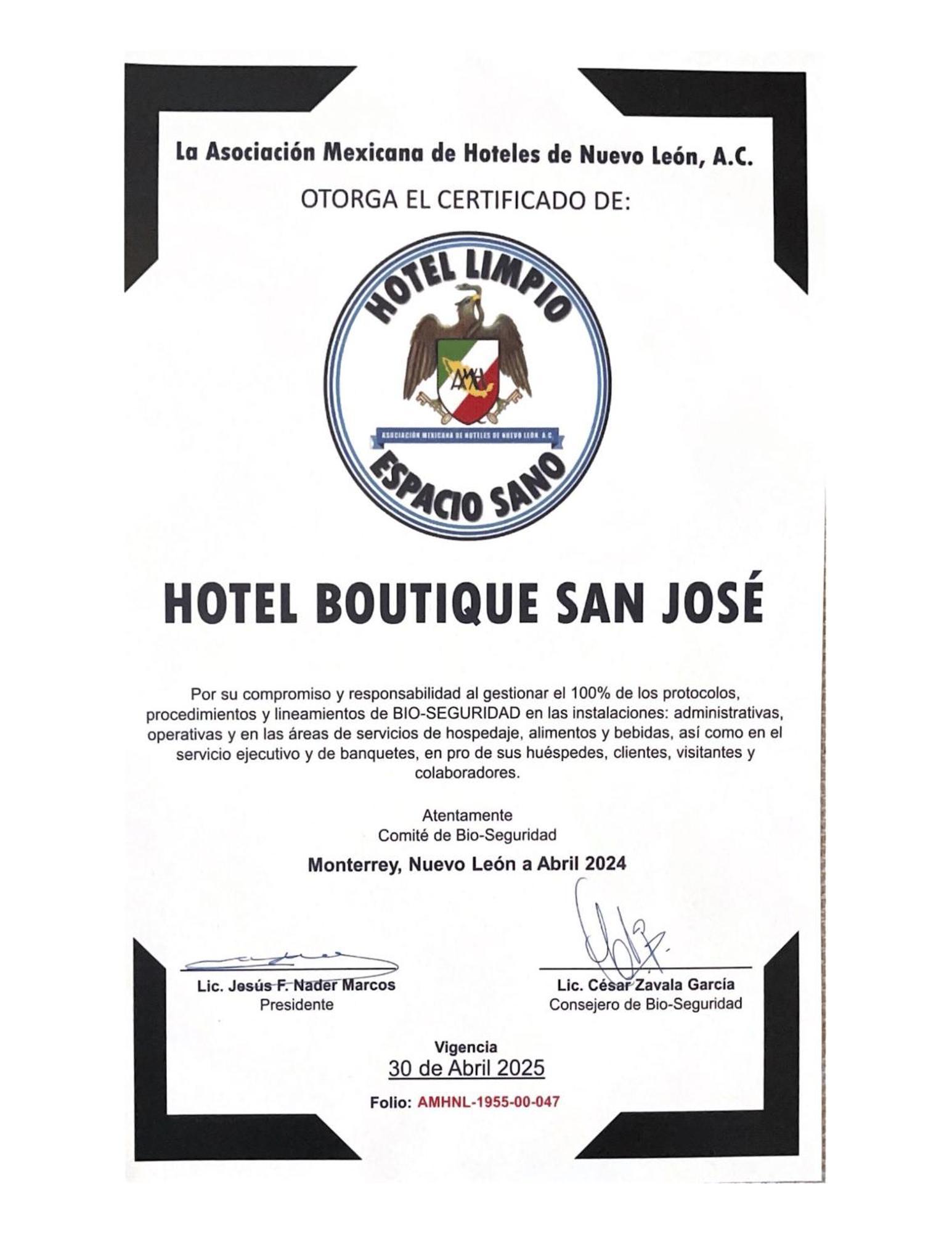 San Jose Suites Boutique Linares Kültér fotó